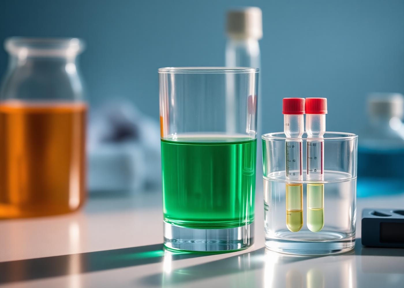 Próbki laboratoryjne moczu